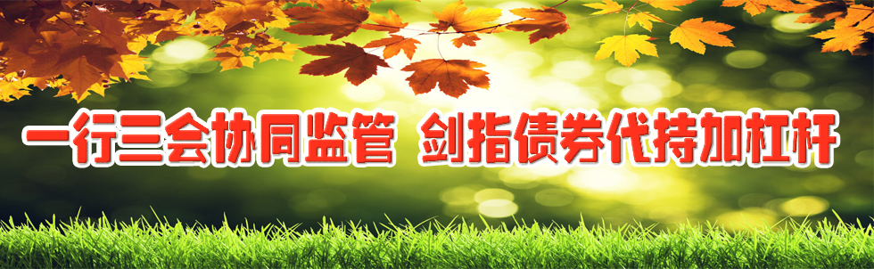 一行三會協(xié)同監(jiān)管 劍指債券代持加杠桿